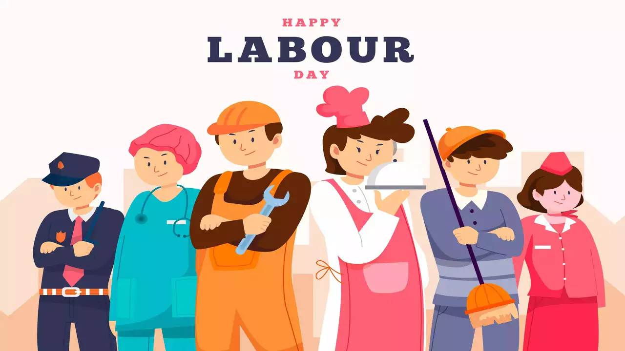 Aviso de feriado del Día Internacional del Trabajo
